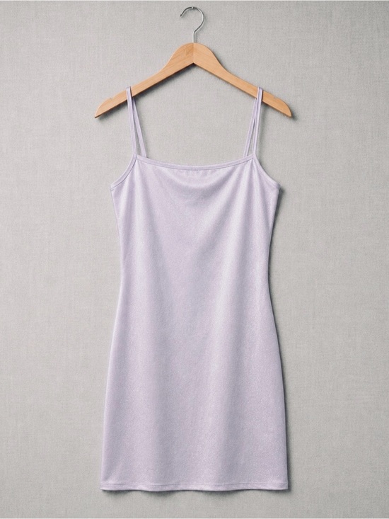 La SENZA Other - Vintage 90s La SENZA Millenia Lavender Shimmer Mini Lingerie Dress